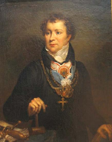 Antoni Brodowski Portrait of Ludwik Osinski.